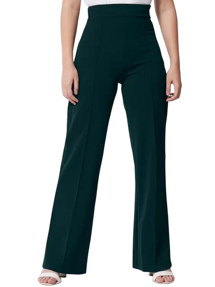 Bhagwati Silk Mill Women's Cotton Blend High Waist