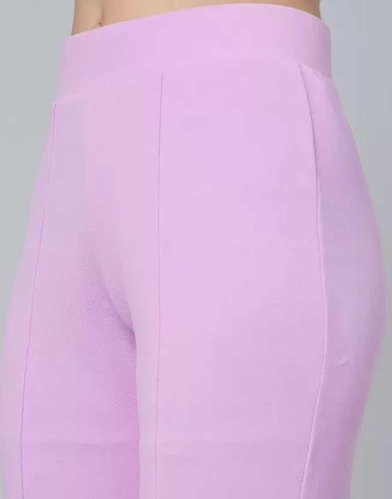 Bhagwati Silk Mill Women's Cotton Blend High Waist