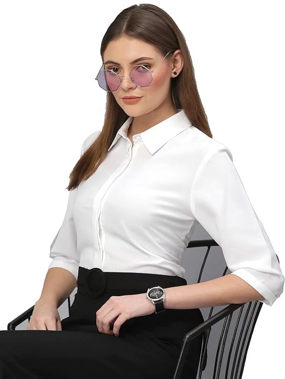 RUDRAKSH_J Women’s Formal Shirt for Office