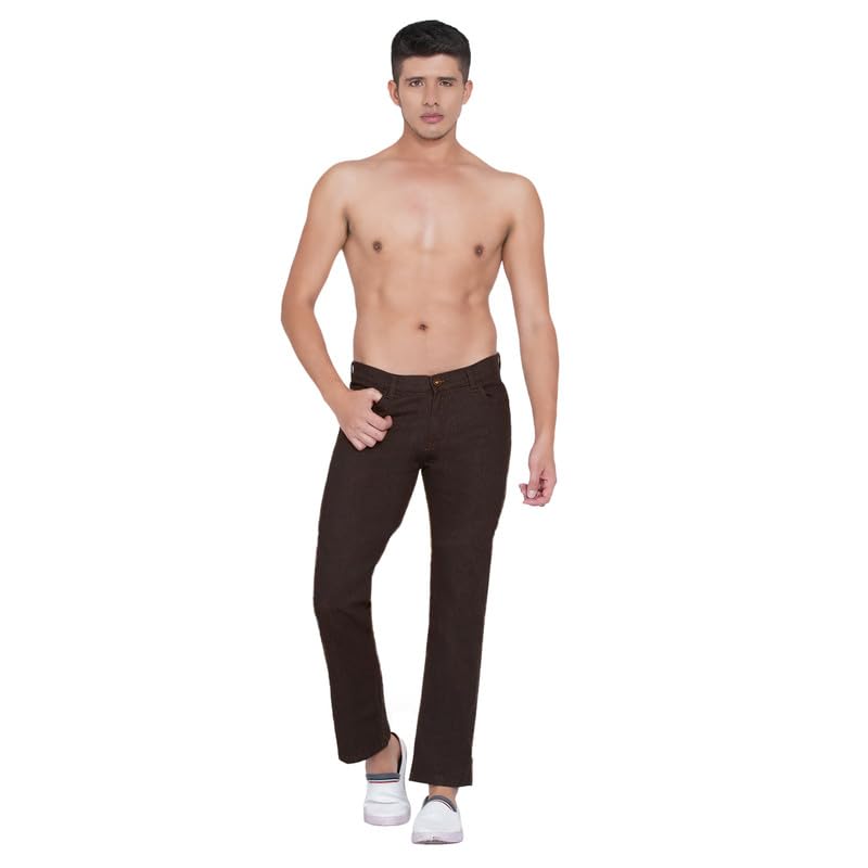 DAIS Men's Stretchable Skinny Fit Mid Rise Jeans