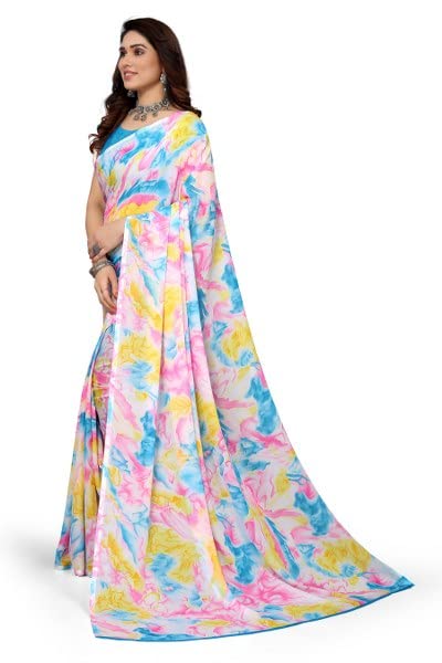 Yashika Georgette Womens Saree