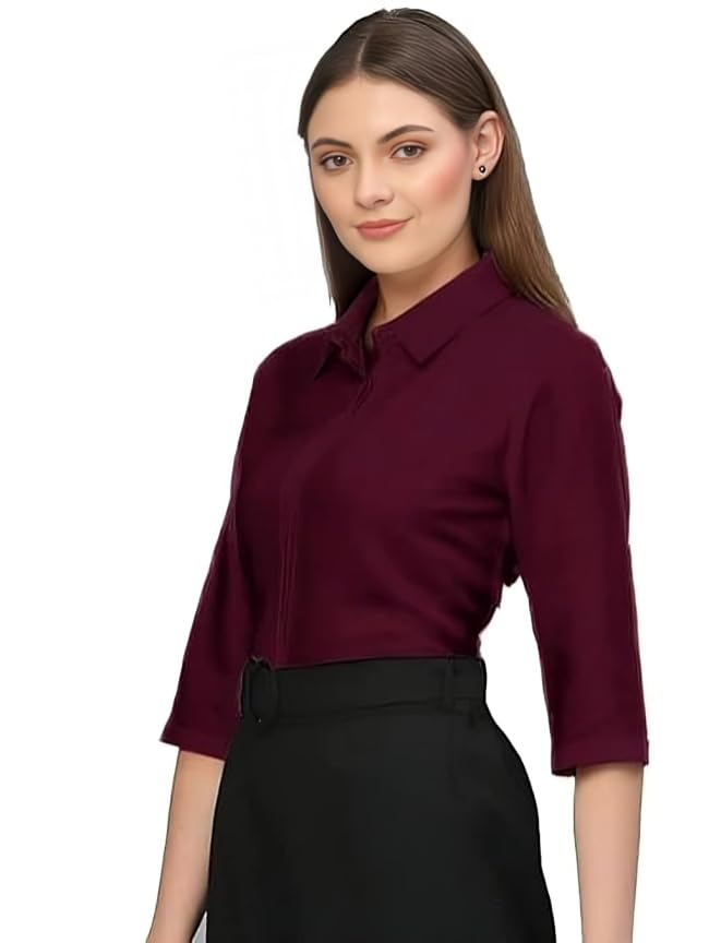 RUDRAKSH_J Women’s Formal Shirt for Office