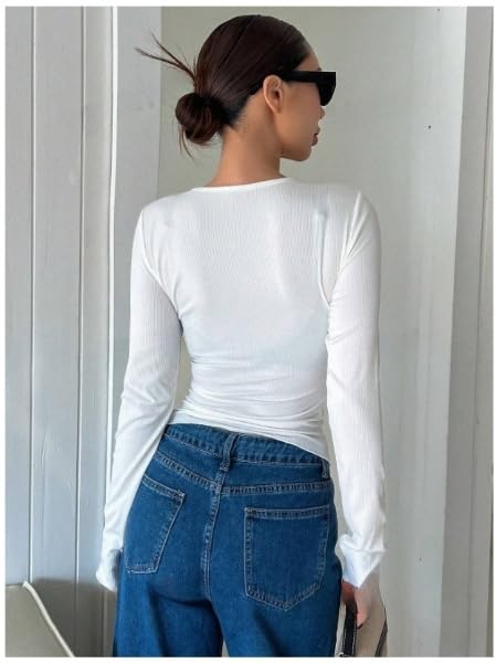 JC JUMMY COUTUREWomen's Quarter Button Full Sleeve