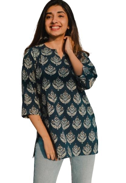 Regular Fit Printed Shirt Top Women