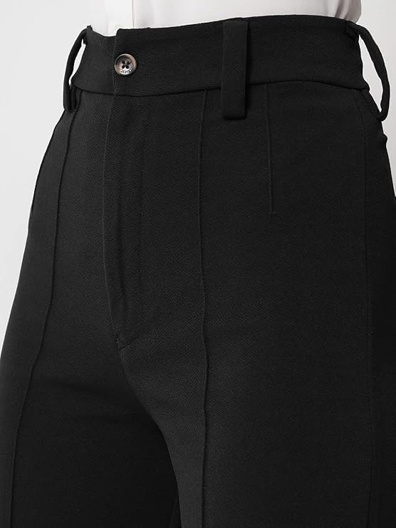 Elendra Women's Polyester Blend Casual Pants