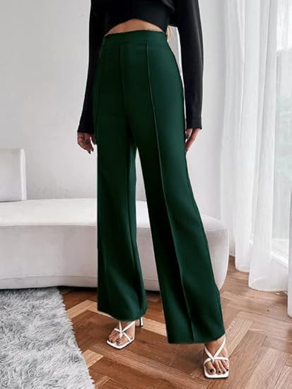 D&V Creations Wide Leg Trousers for Women