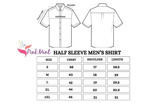 Pinkmint Men's Solid Regular Fit Shirt