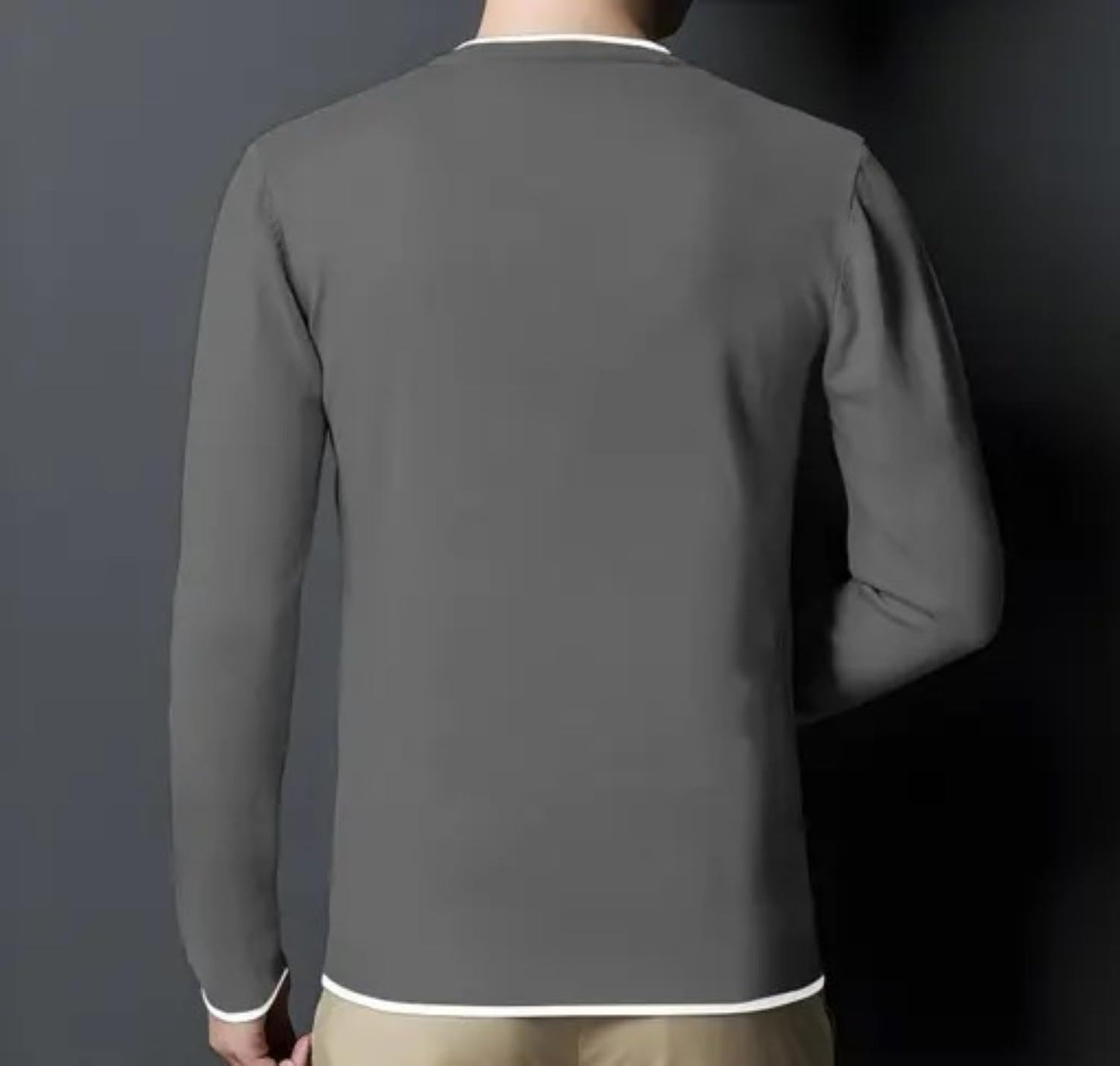 FASHA Men's Solid Regular Fit