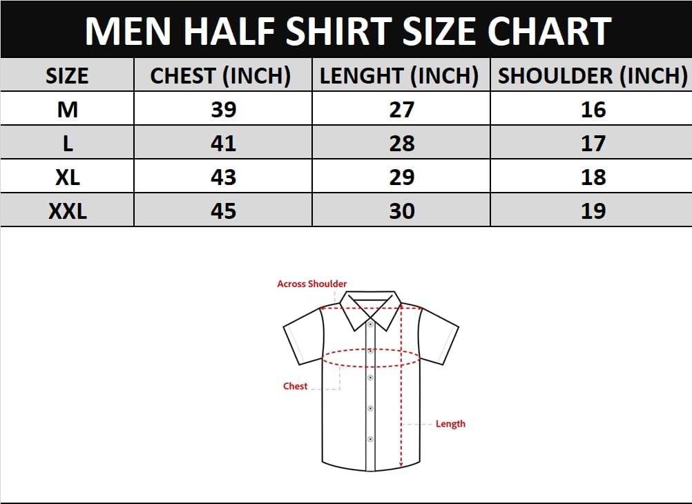 Parcel Yard Men's Airforce Self Design Shirt with Collar