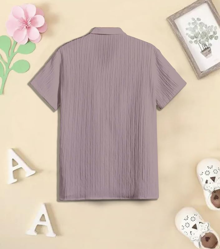 Vikita Enterprise Cotton Stylish Boys Shirts Regular Fit