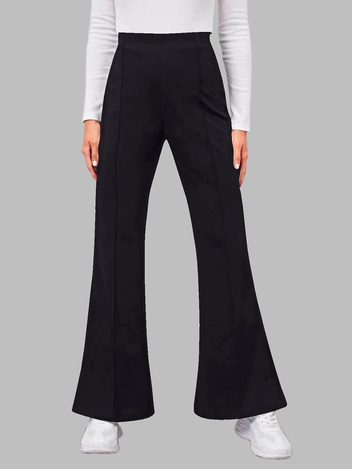 Dream Beauty Fashion Women's Bell Bottom High Waist