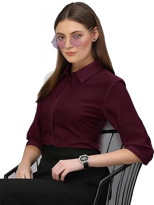 RUDRAKSH_J Women’s Formal Shirt for Office