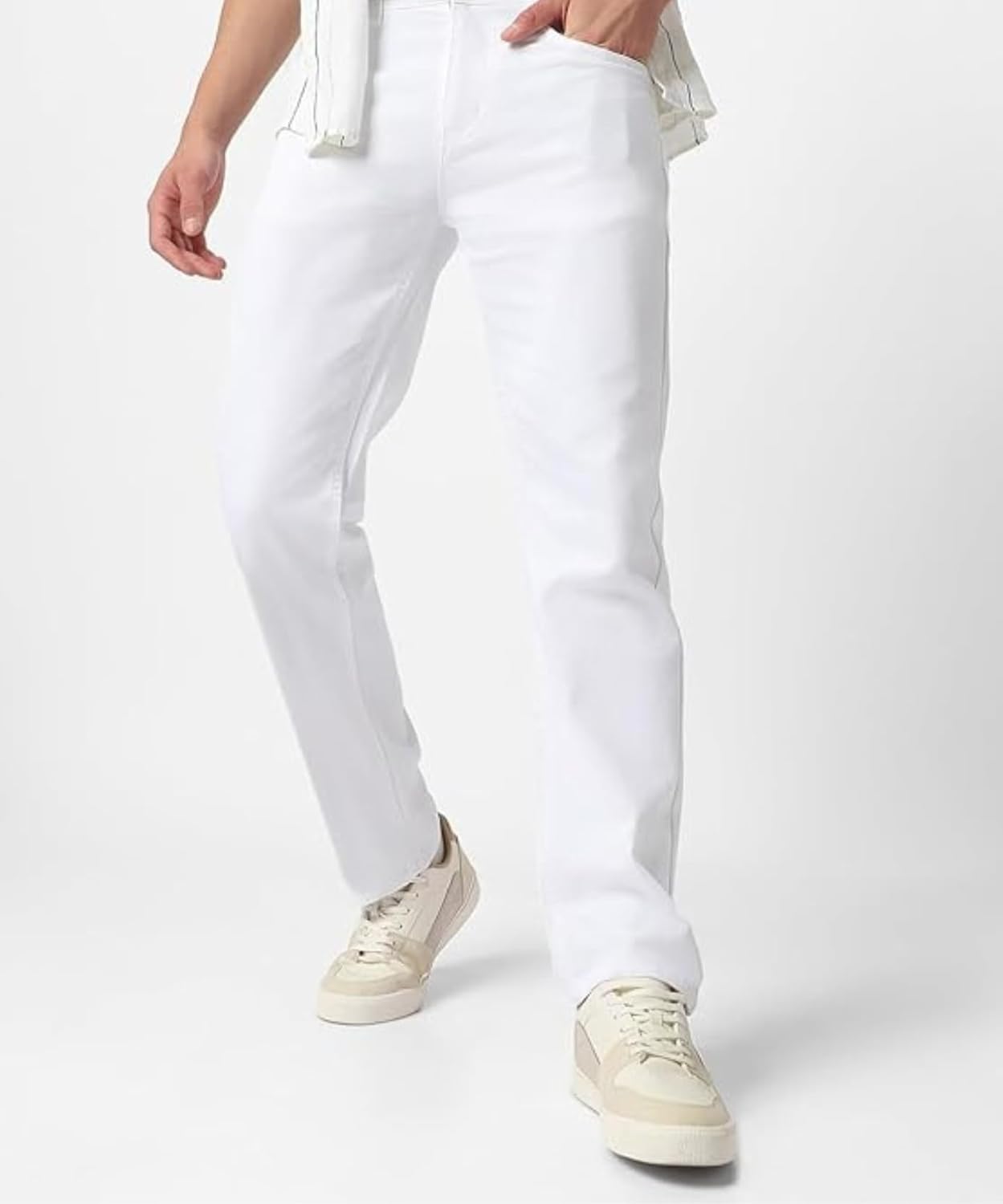 PYKAR Mens Jeans Stretchable Cotton Fabric Regular Fit