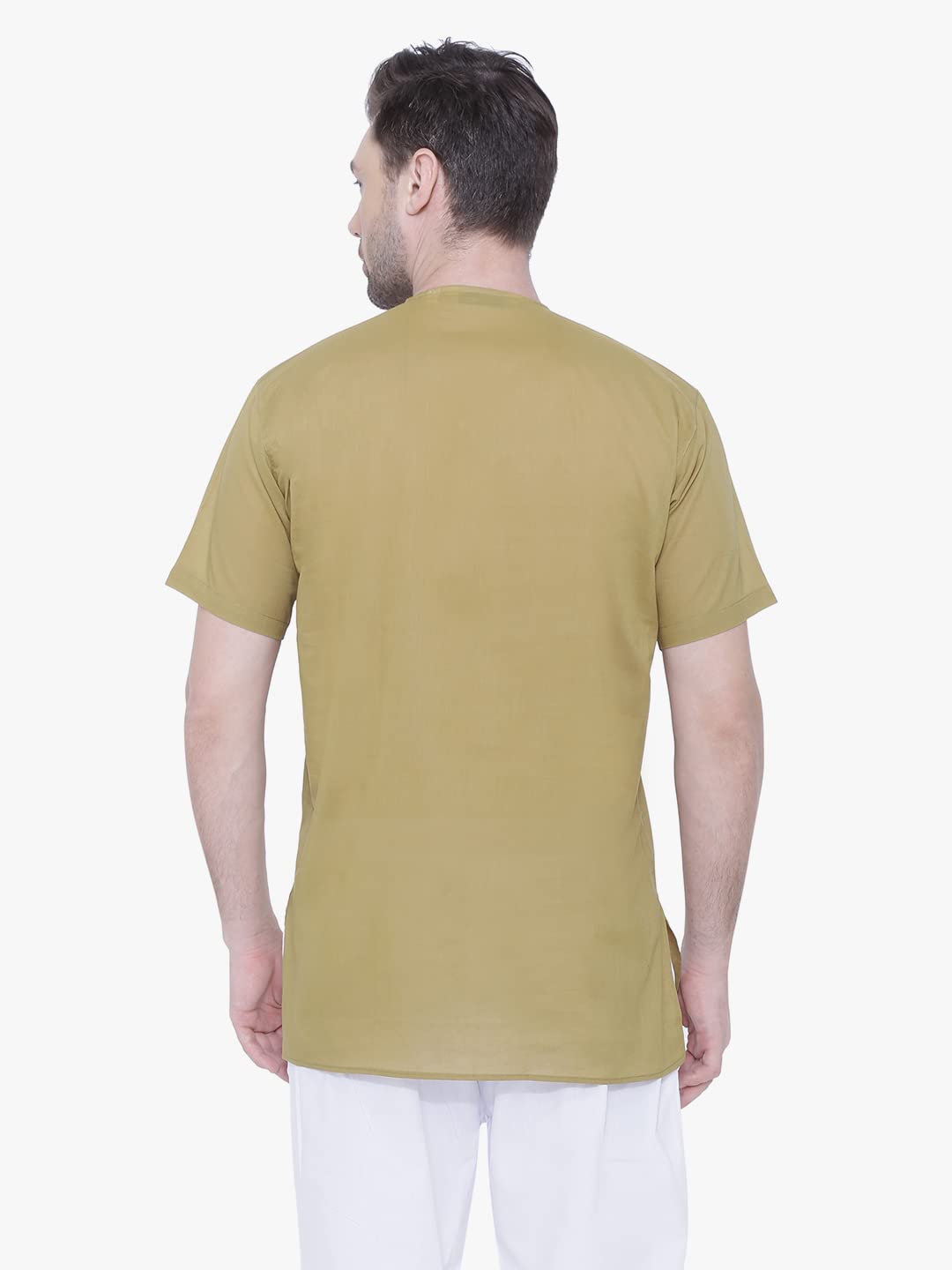 Rajubhai Hargovindas Men Cotton Straight Kurta