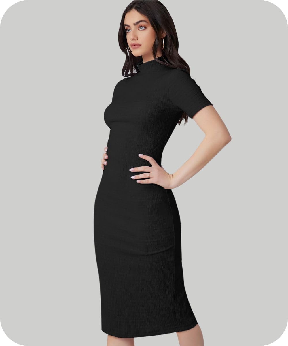 Leriya Fashion one-Piece Dress for Women Bodycon Long | Birthday Dress for Women