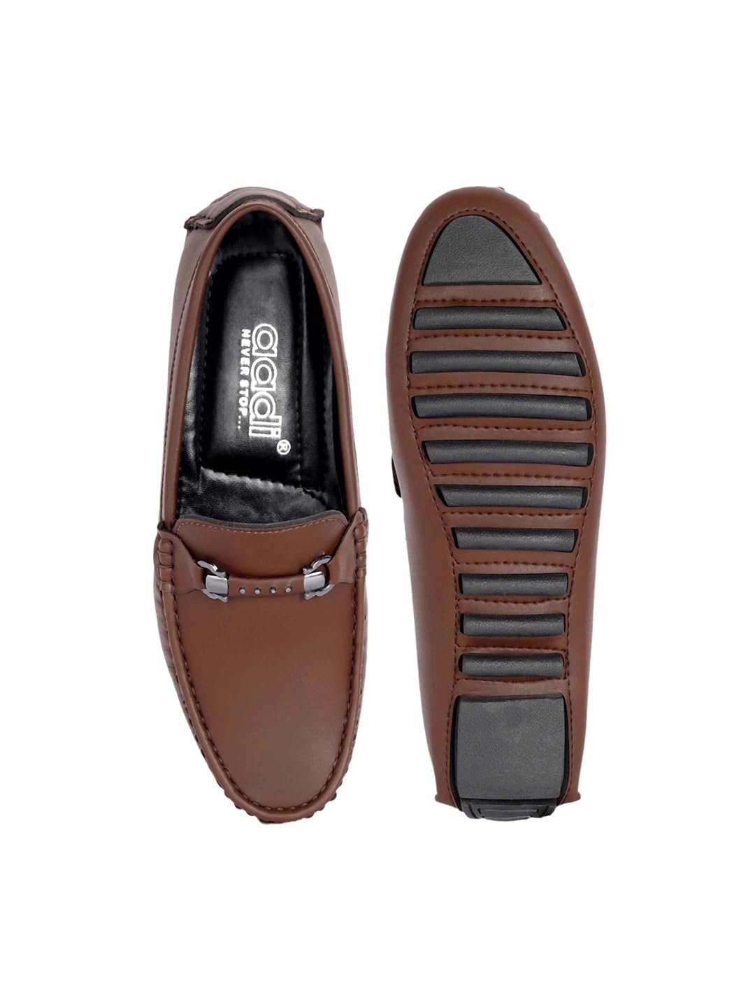AADI Men's Synthetic Leather Outdoor Loafer Shoes - alphahostel.in