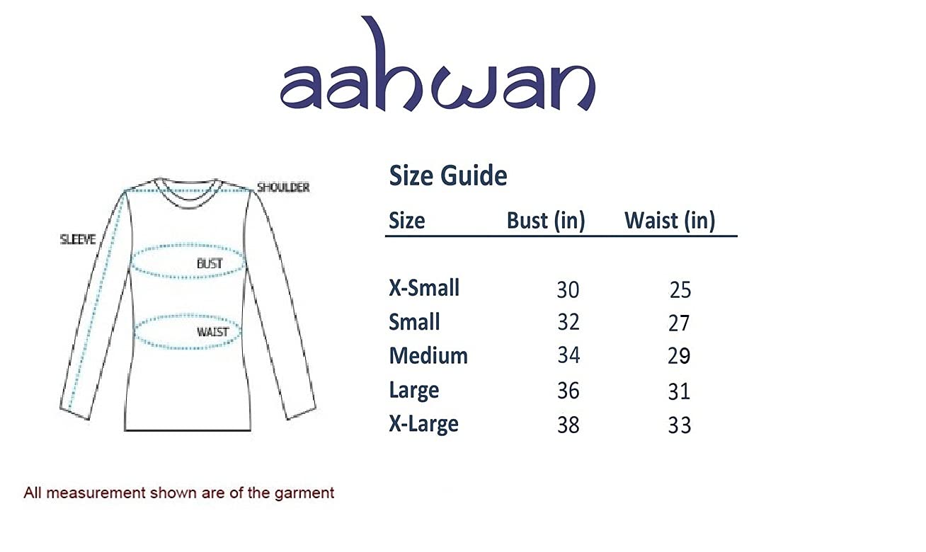 Aahwan Women's Fit And Flare Midi Dress