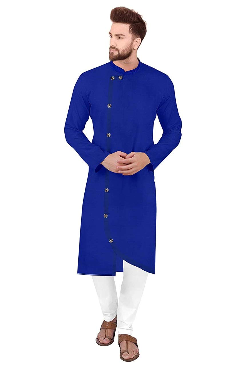 trustous Men's Cotton Kurta Set
