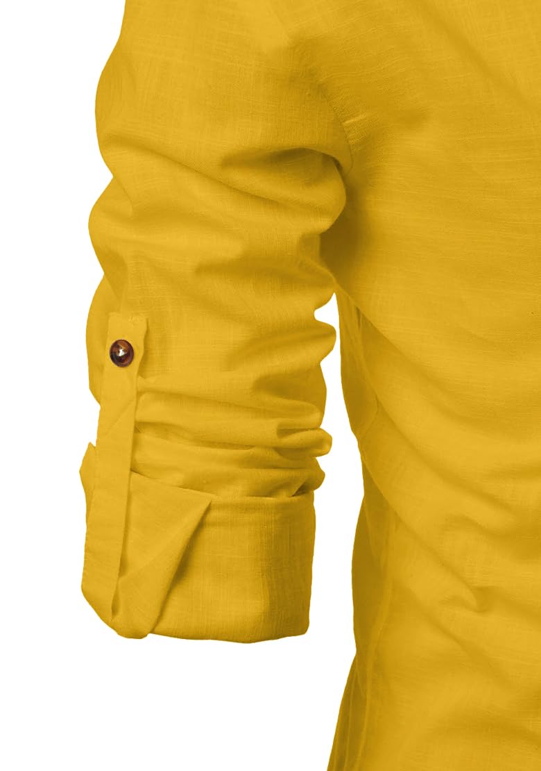 TrendiVastra Men's Cotton Blend Fabric Full Sleeve