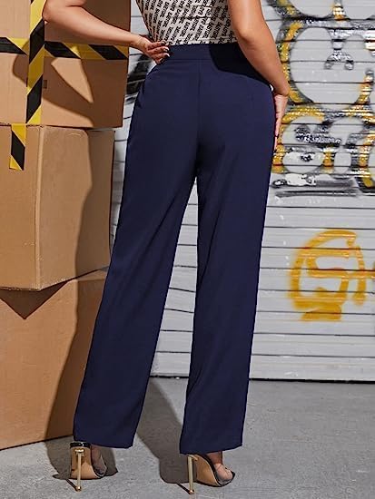 Elendra Women Trouser with Button Closure || Regular fit