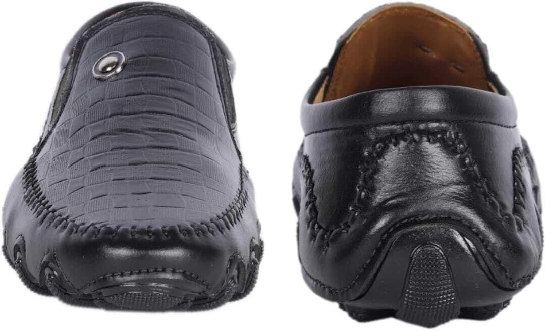 HATTOUN Synthetic Leather Comfortable Loafers for Men - alphahostel.in