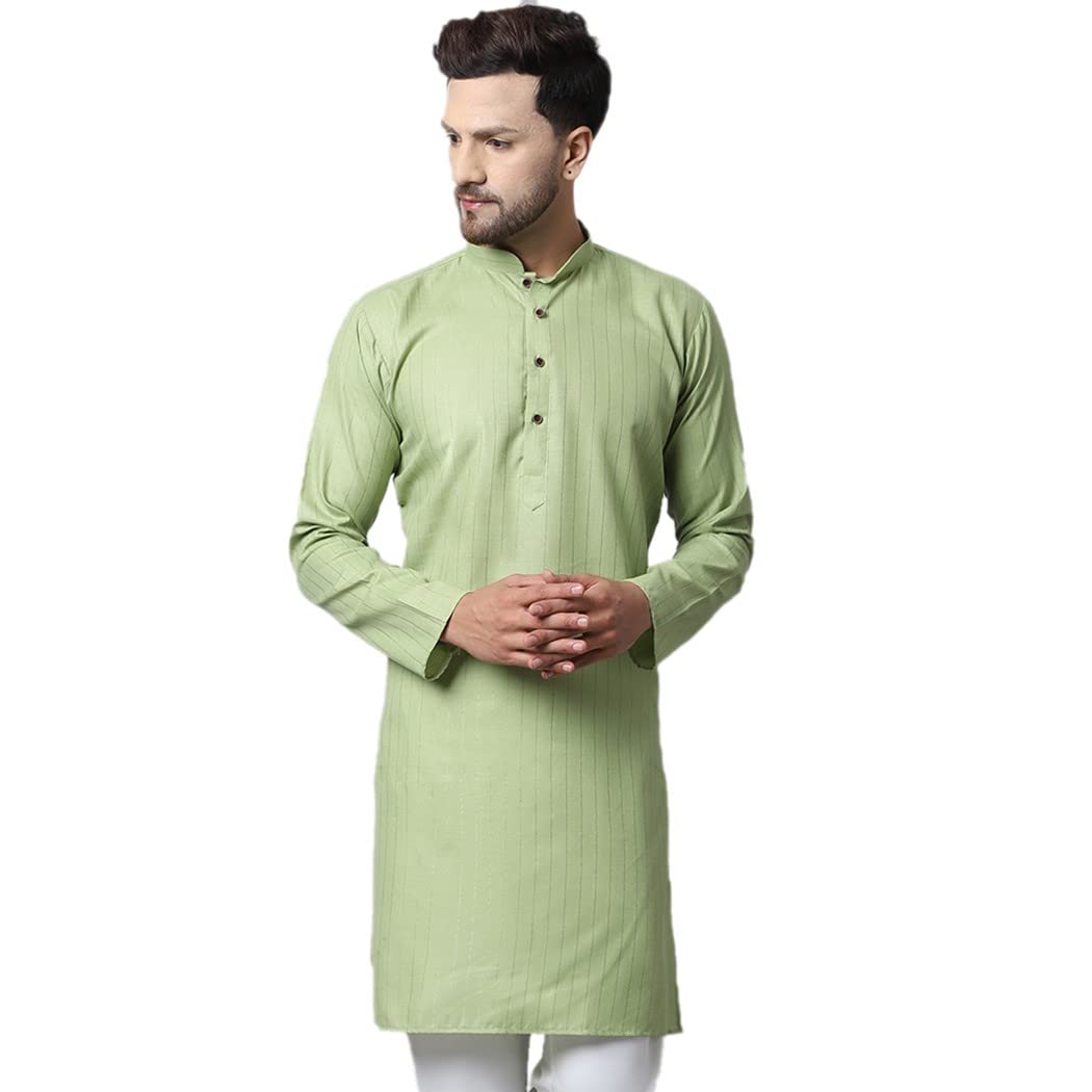 ABH LIFESTYLE Men's Cotton Long Kurtas.