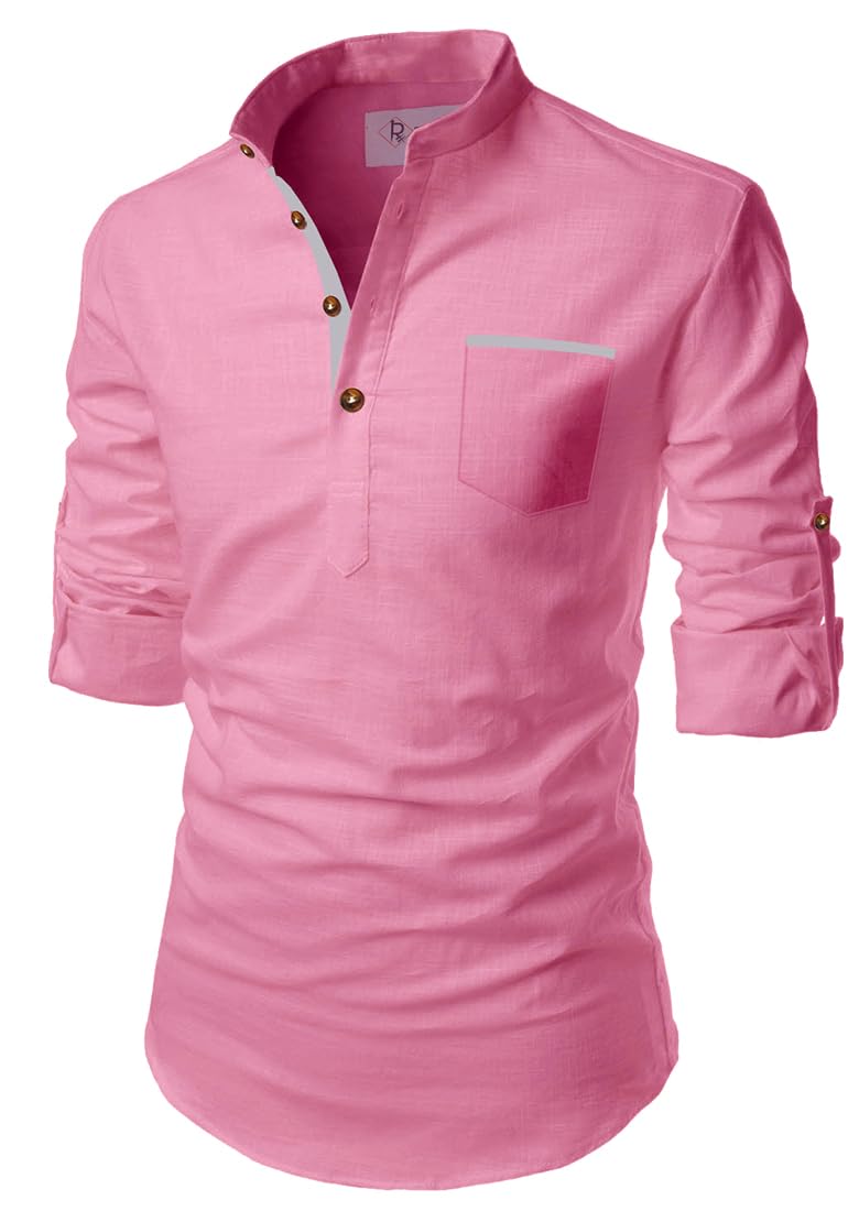 TrendiVastra Men's Cotton Blend Fabric Full Sleeve