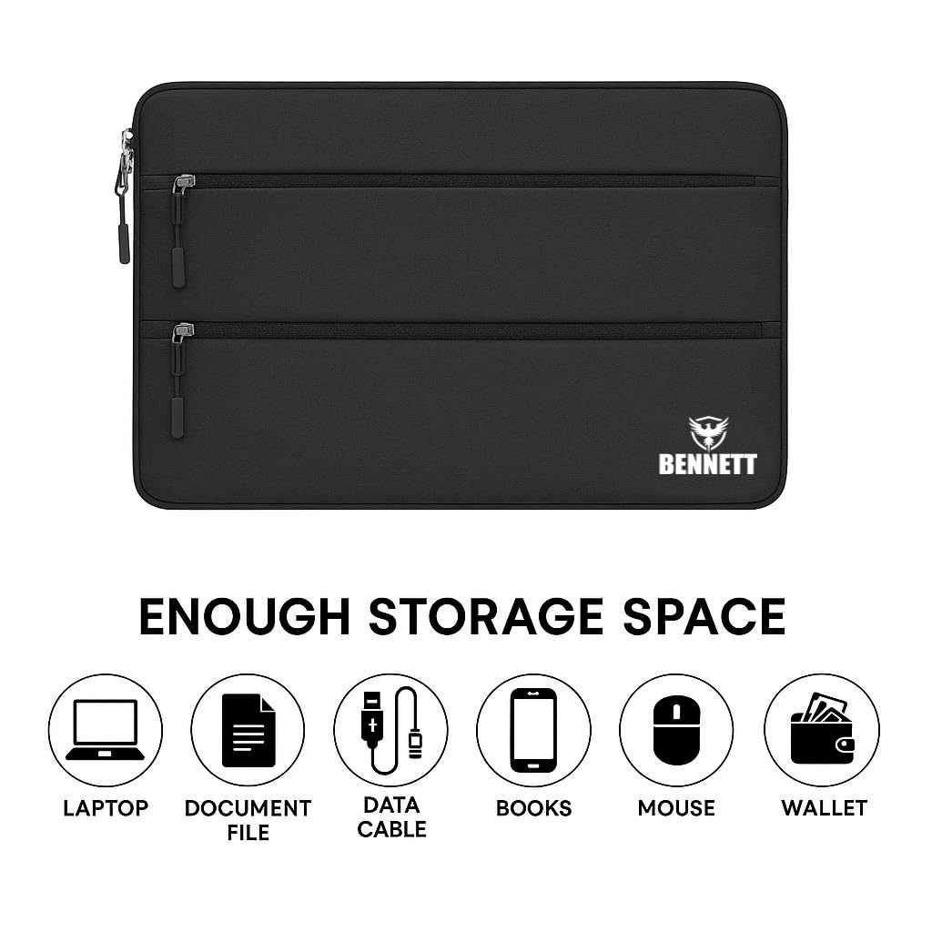 Bennet Nylon Drax Laptop Bag Sleeve Case Cover