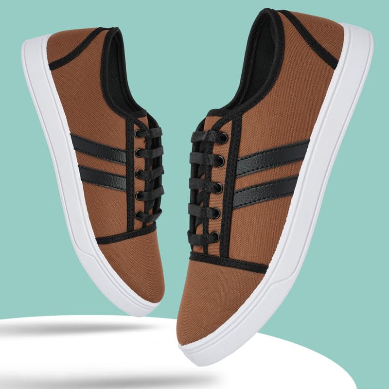FREE KICKS Classic Black Sneakers for Men - alphahostel.in