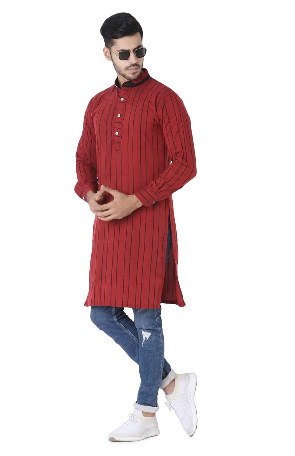 OM SAI LATEST CREATION Men's Cotton Regular Fashion
