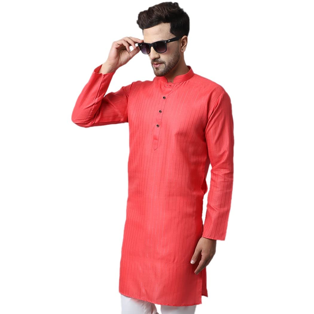 ABH LIFESTYLE Men's Cotton Long Kurtas.