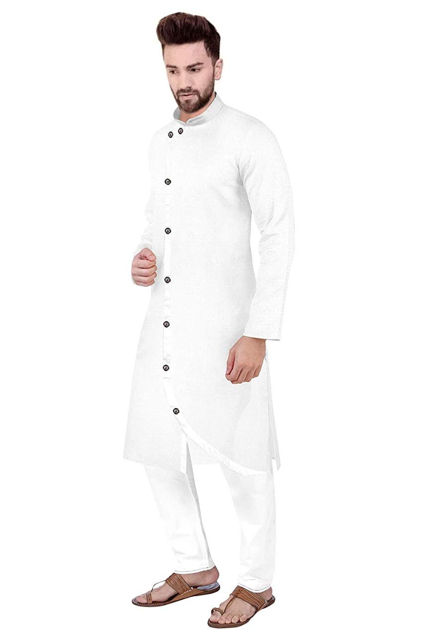 trustous Men's Cotton Kurta Set
