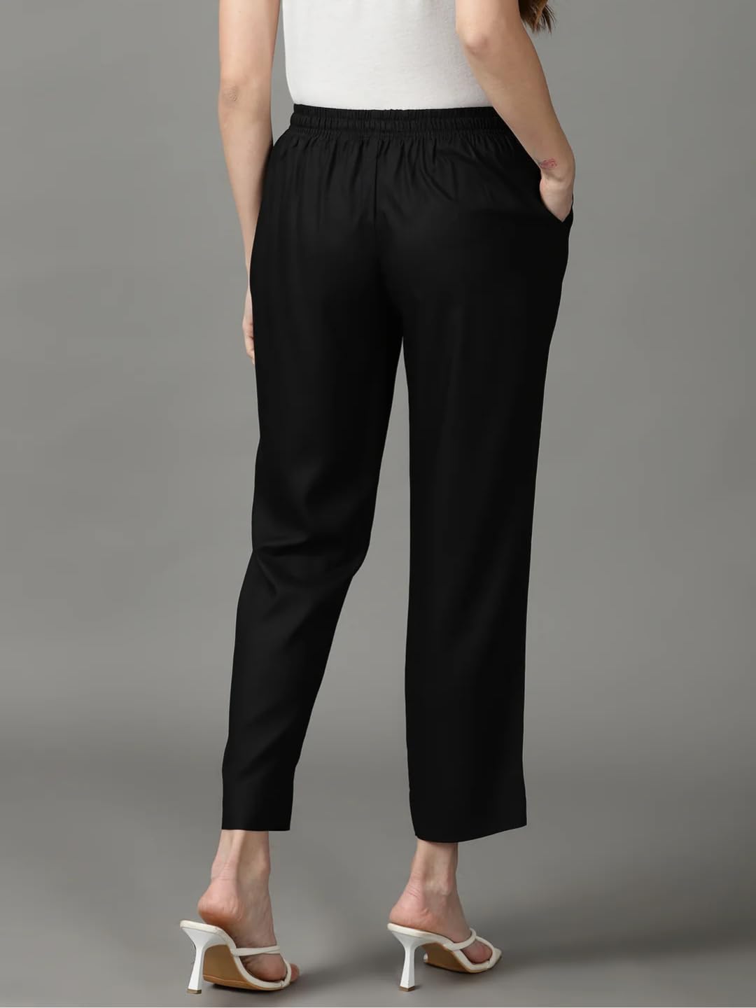 Cadila Women's Cotton Drawstring Rayon Pants