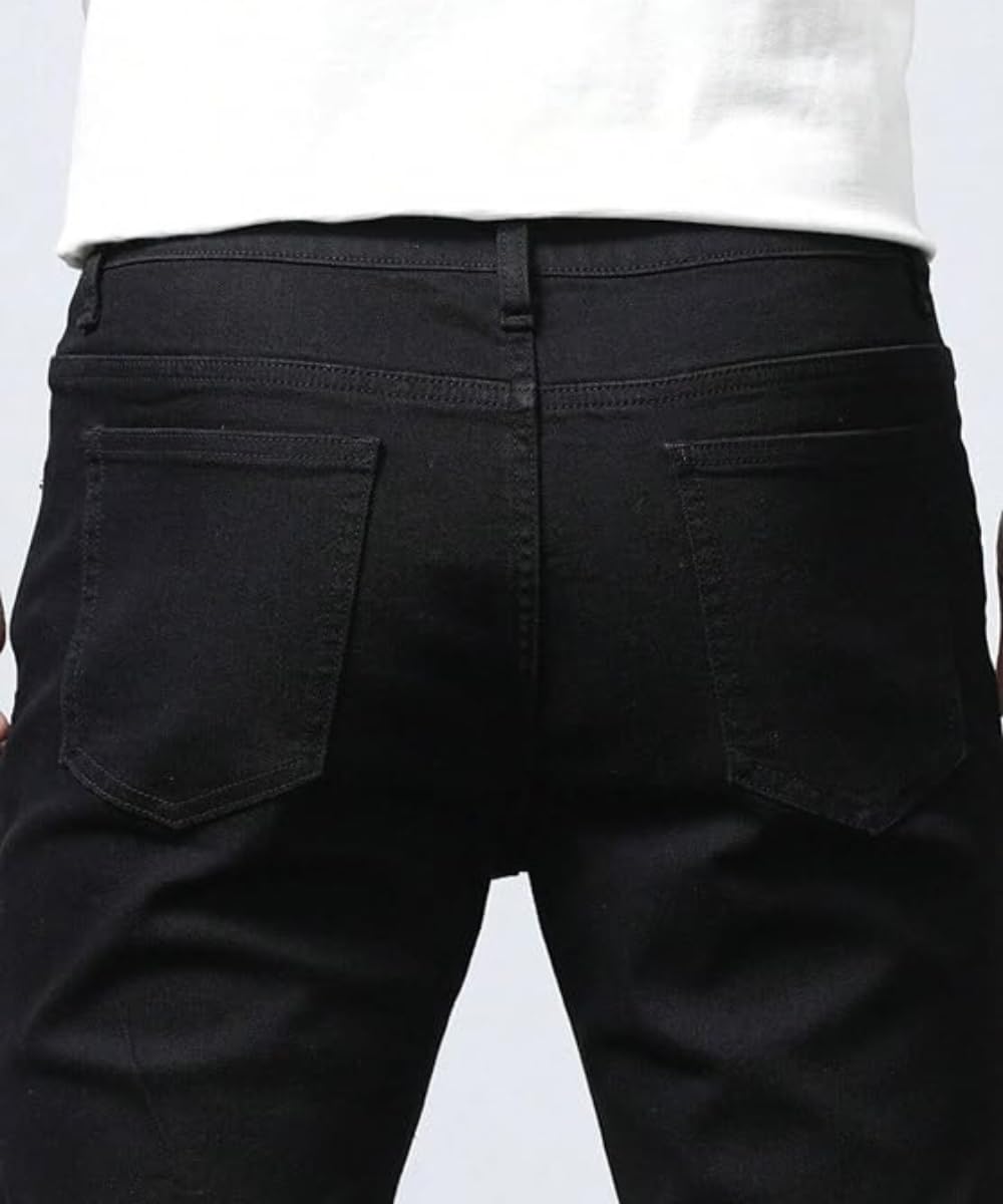PYKAR Mens Jeans Stretchable Cotton Fabric Regular Fit