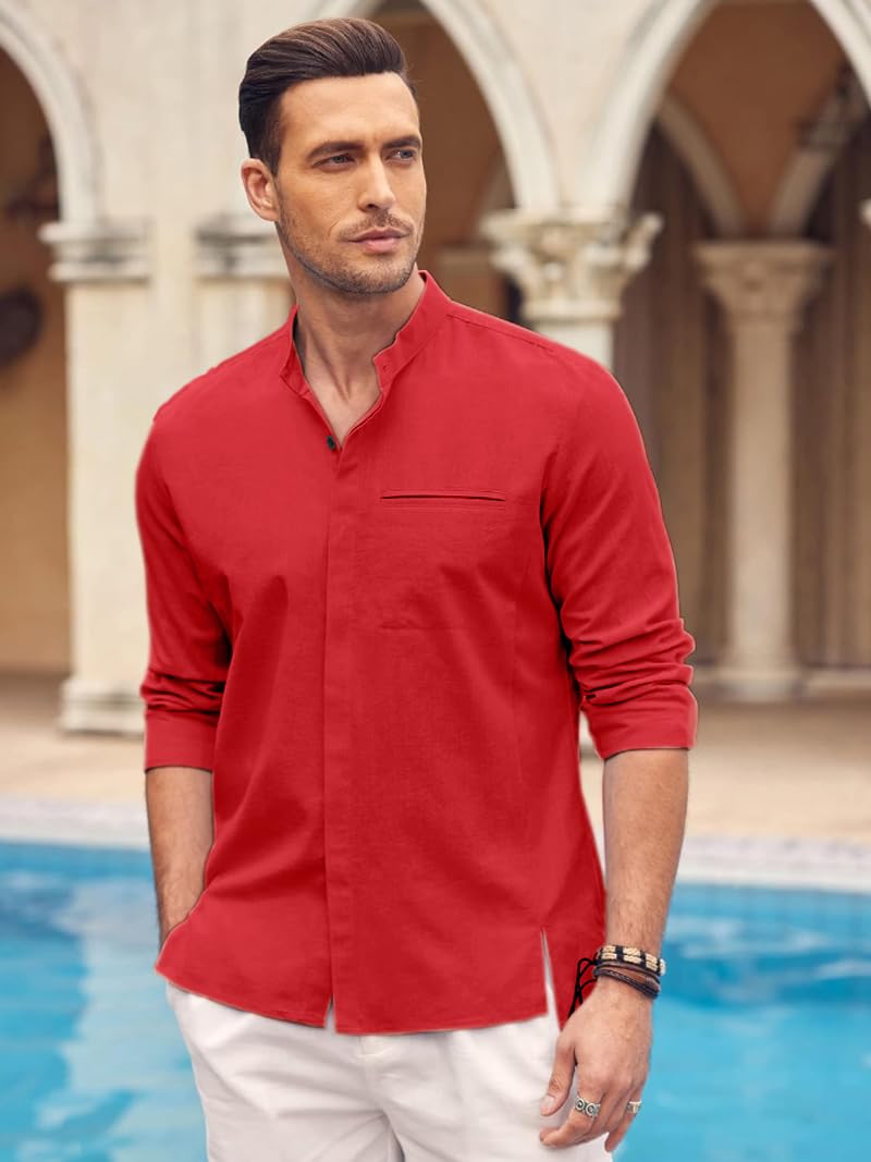 Bellstone Men's Solid Regular Fit Shirt
