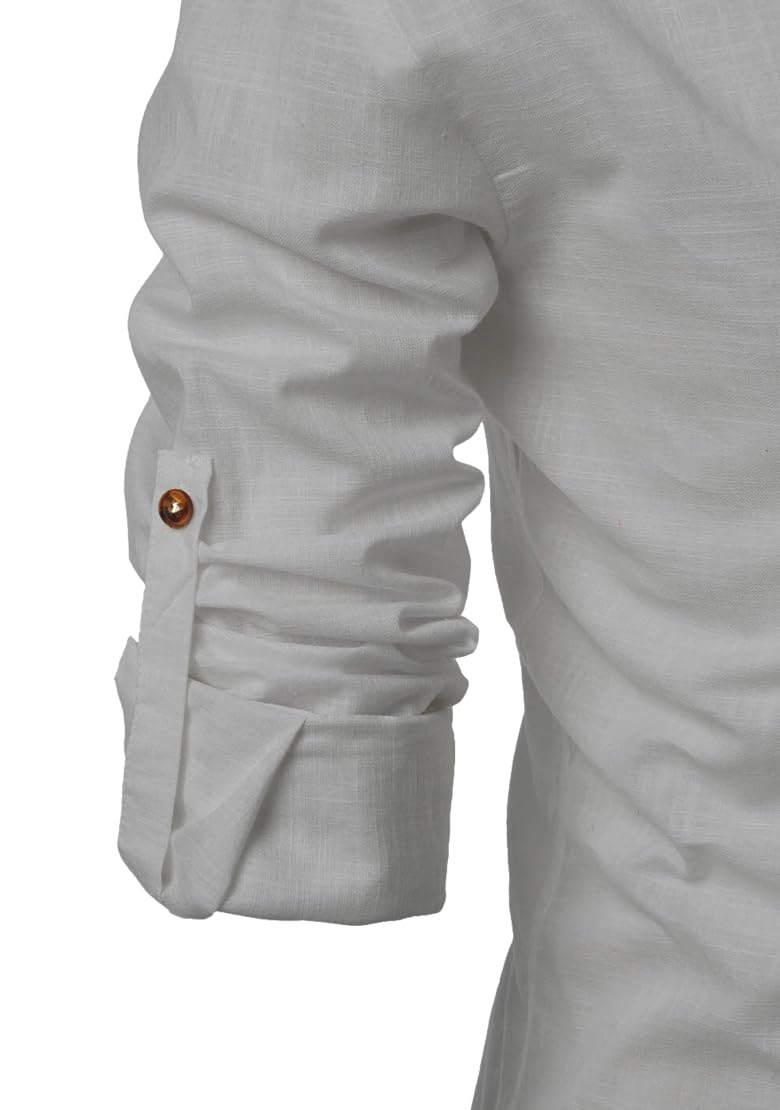 TrendiVastra Men's Cotton Blend Fabric Full Sleeve