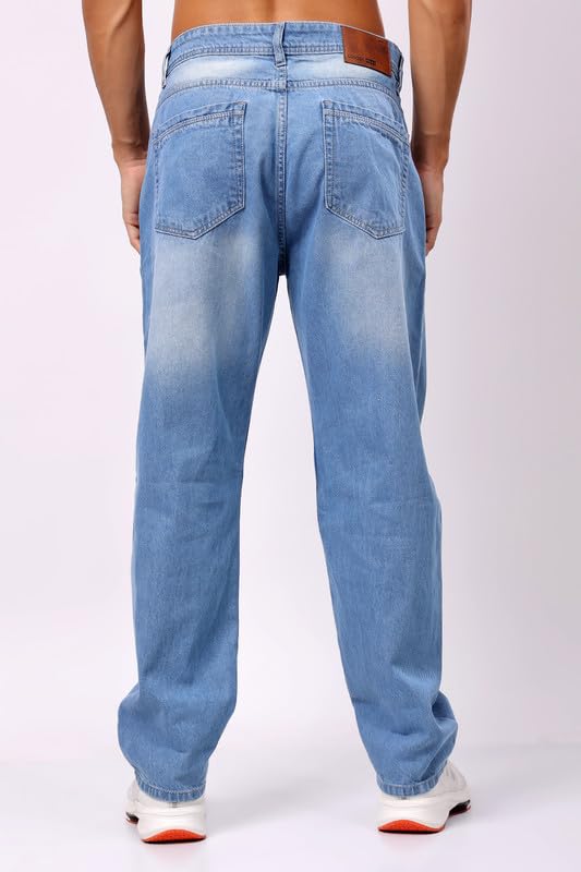 London Hills Men's Relaxed Fit Mid Rise Jeans || Relaxed