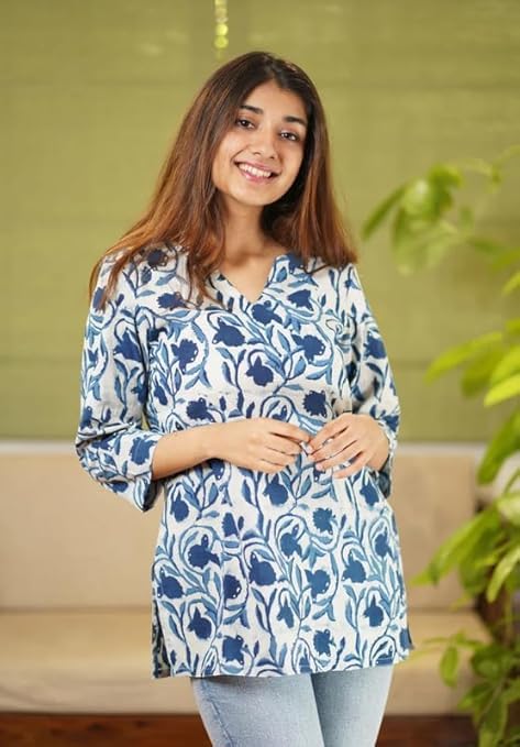 Regular Fit Printed Shirt Top Women