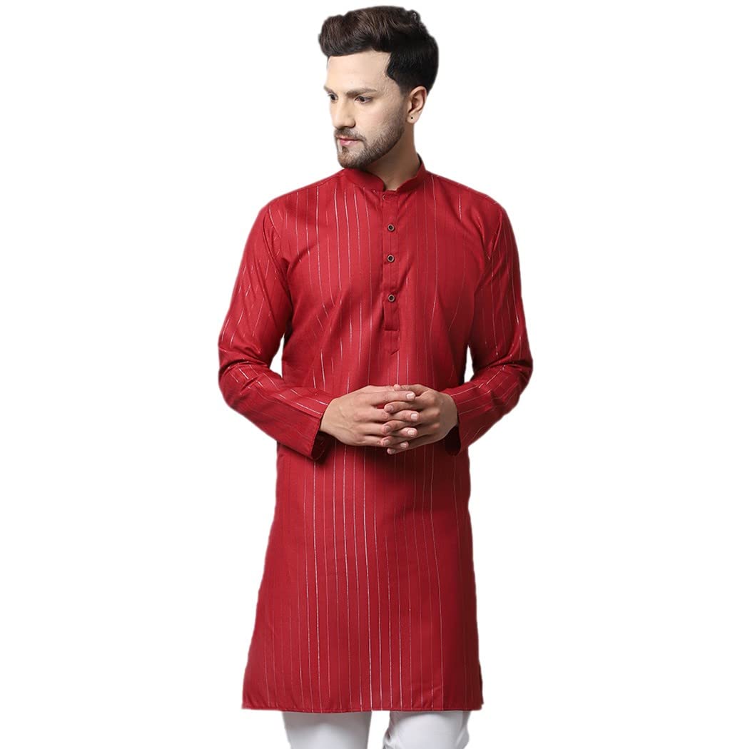 ABH LIFESTYLE Men's Cotton Long Kurtas.