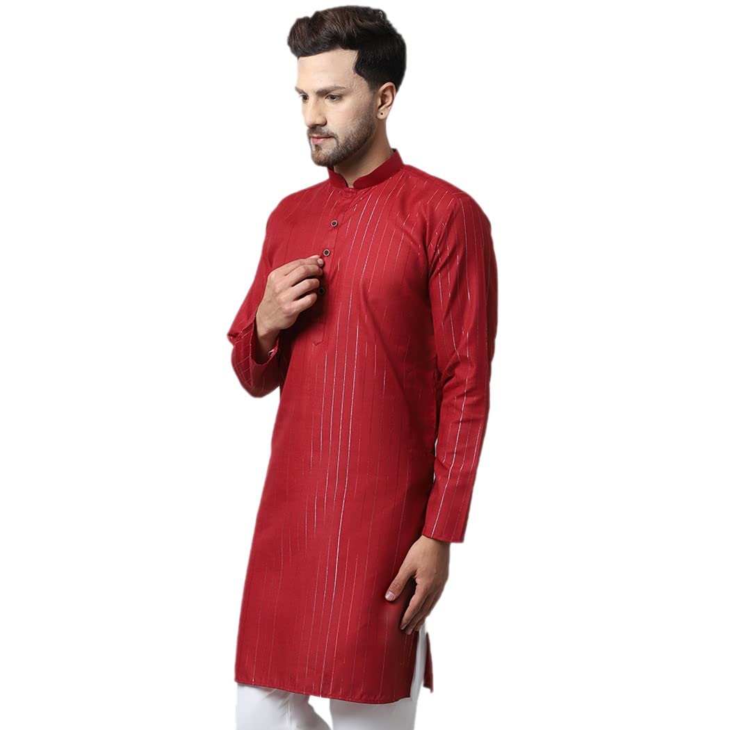 ABH LIFESTYLE Men's Cotton Long Kurtas.