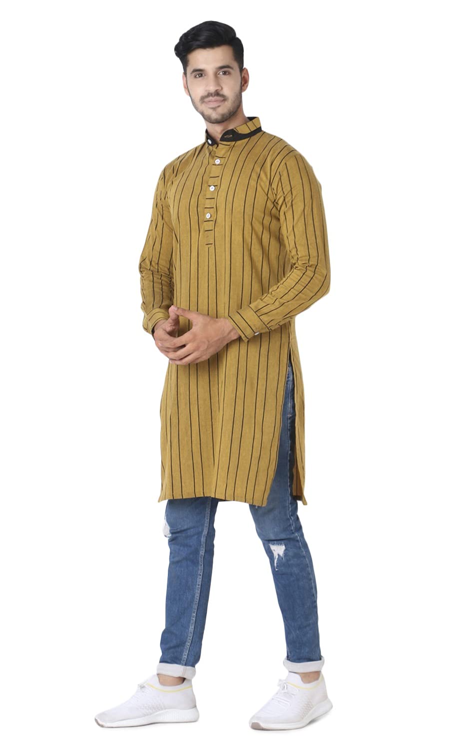 OM SAI LATEST CREATION Men's Cotton Regular Fashion