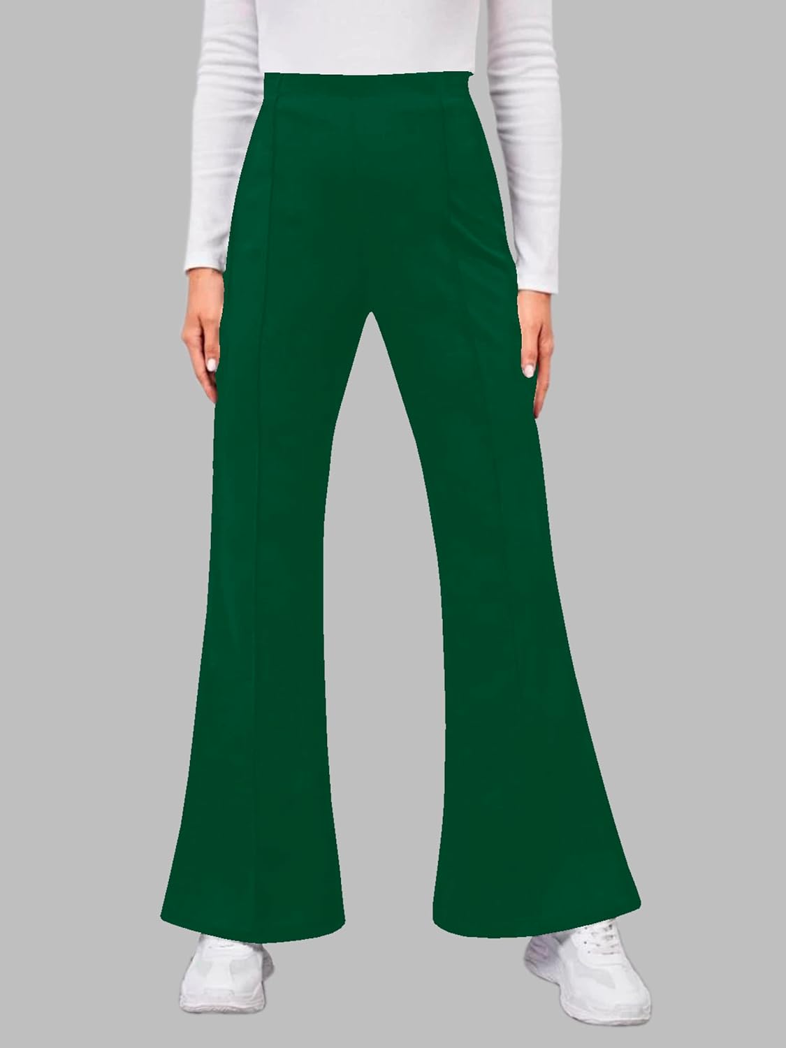Dream Beauty Fashion Women's Bell Bottom High Waist