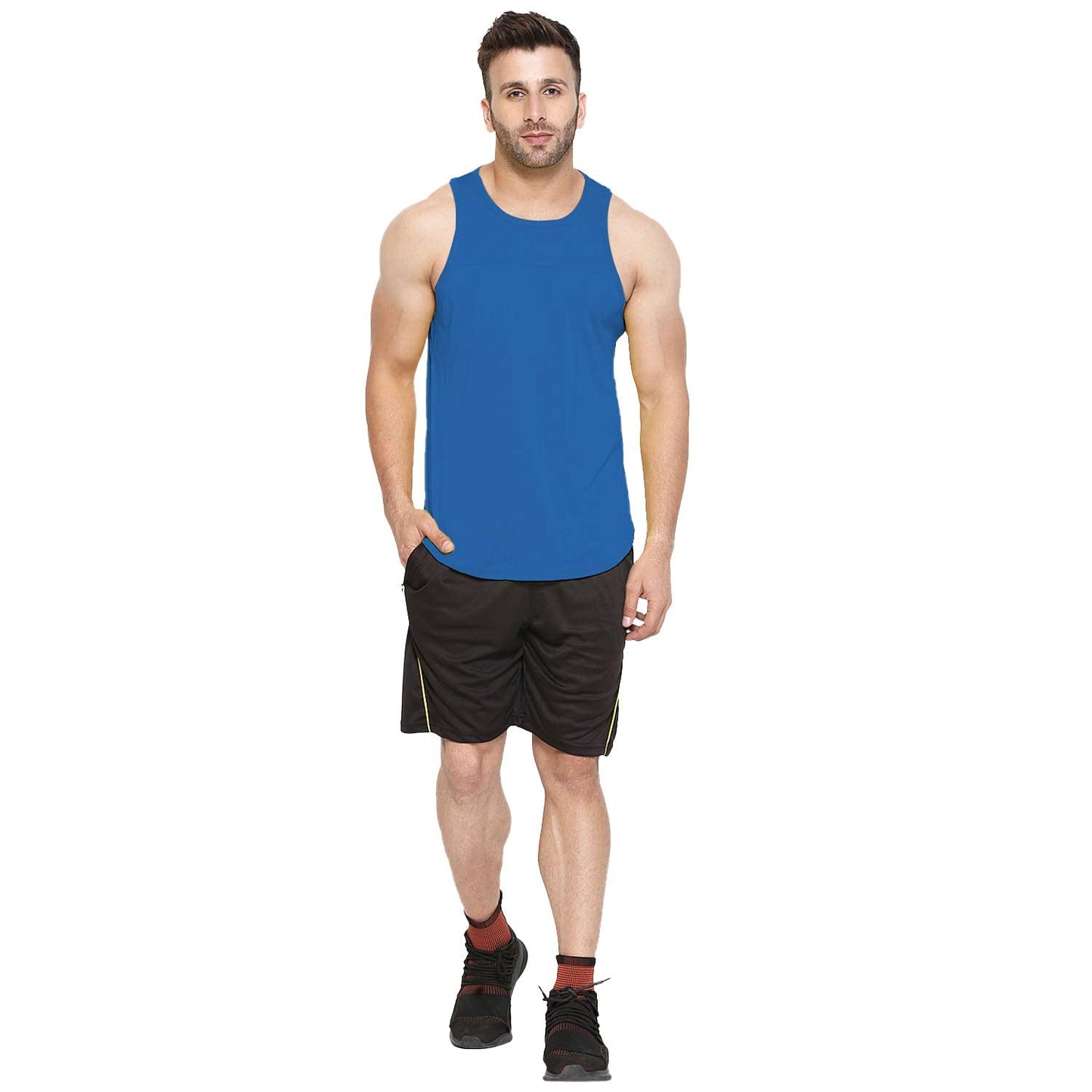 CHKOKKO Tank Tops Sleeveless T-Shirt for Men Dry Fit