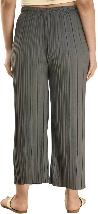 KIROTO -Women Relaxed Multicolor Lycra Blend