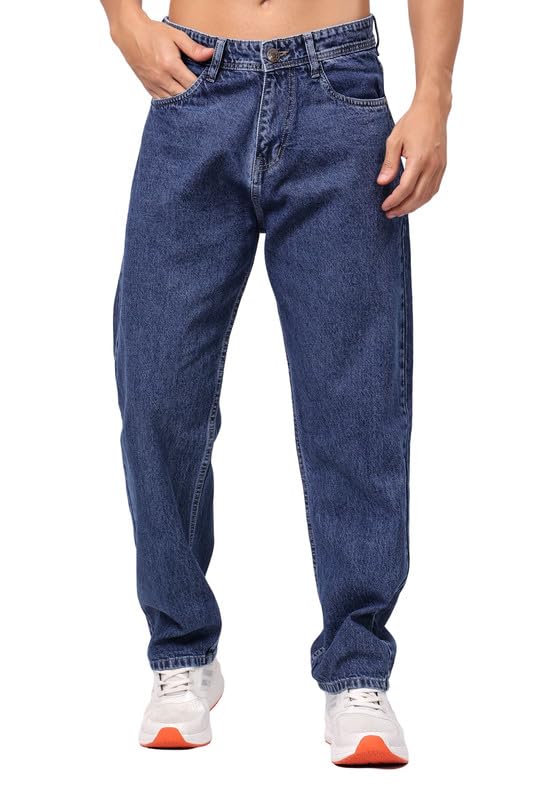 London Hills Men's Relaxed Fit Mid Rise Jeans || Relaxed