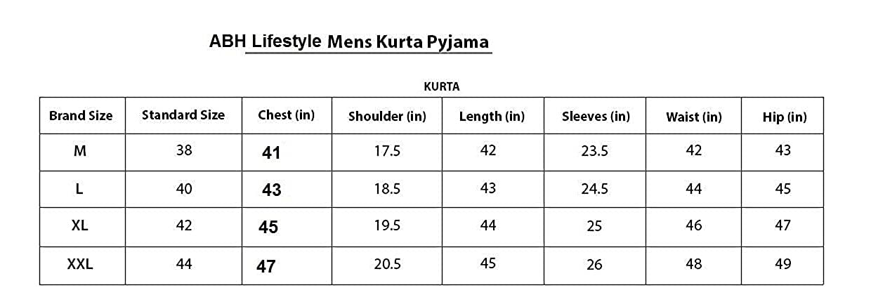 ABH LIFESTYLE Men's Silk Long Kurta only.
