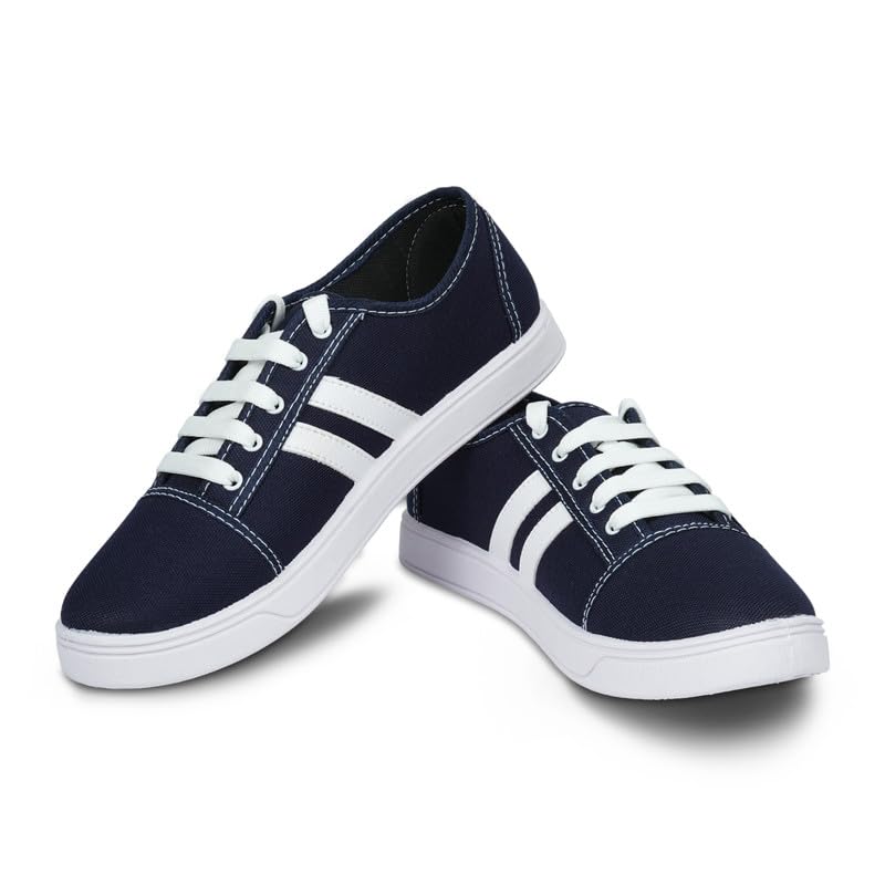 FREE KICKS Classic Black Sneakers for Men - alphahostel.in