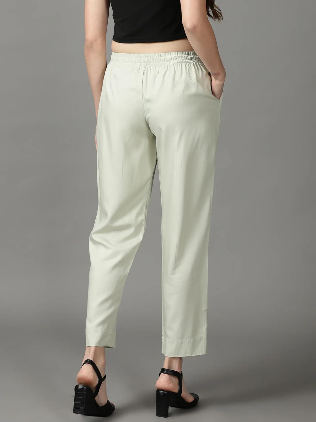 Cadila Women's Cotton Drawstring Rayon Pants