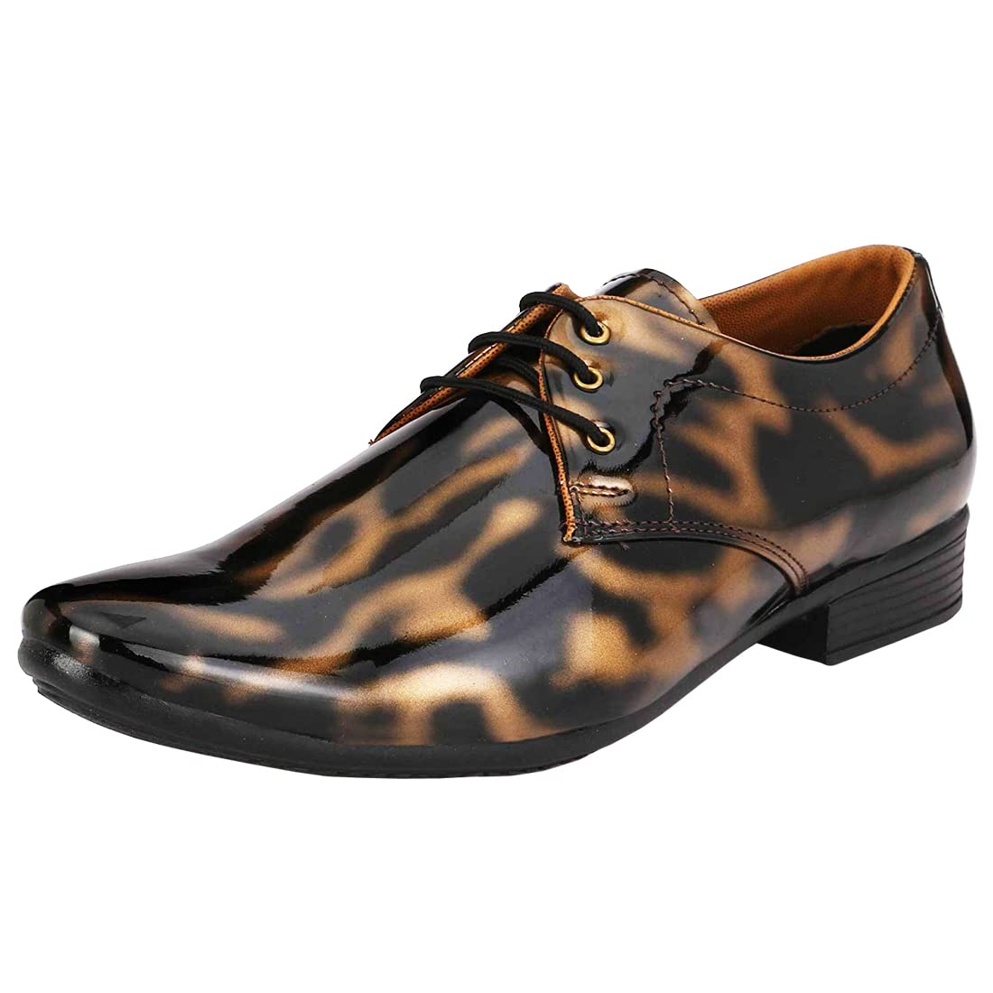 Vitoria Men's Synthetic Leather Lace-Up Formal Shoes - alphahostel.in