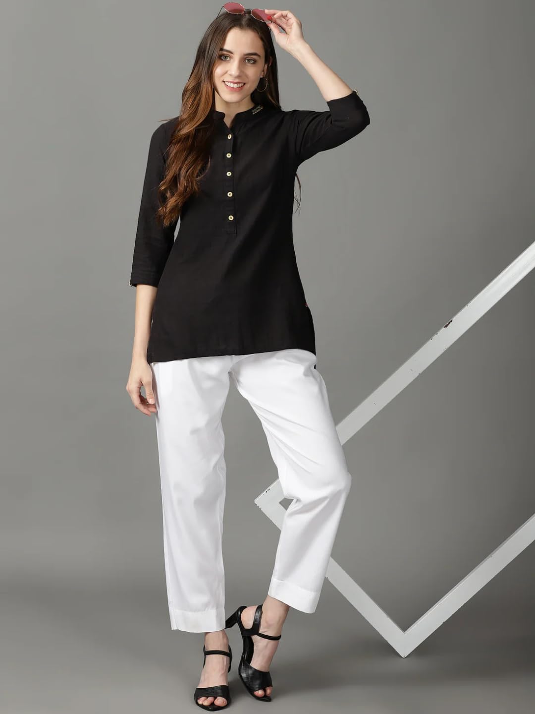 Cadila Women's Cotton Drawstring Rayon Pants
